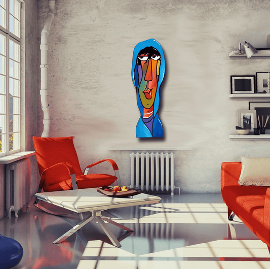 Fine Art Sculpture Abstract Modern Painting colorful childs decoration - Kiddo - Thomasfedro