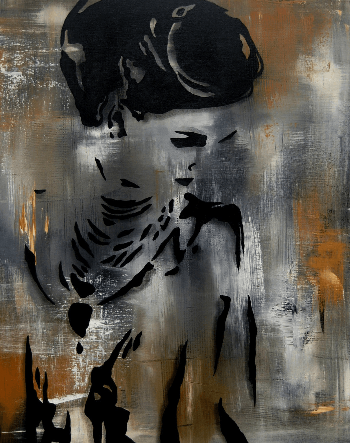 Street art style canvas pop art print - Marcella - Thomasfedro