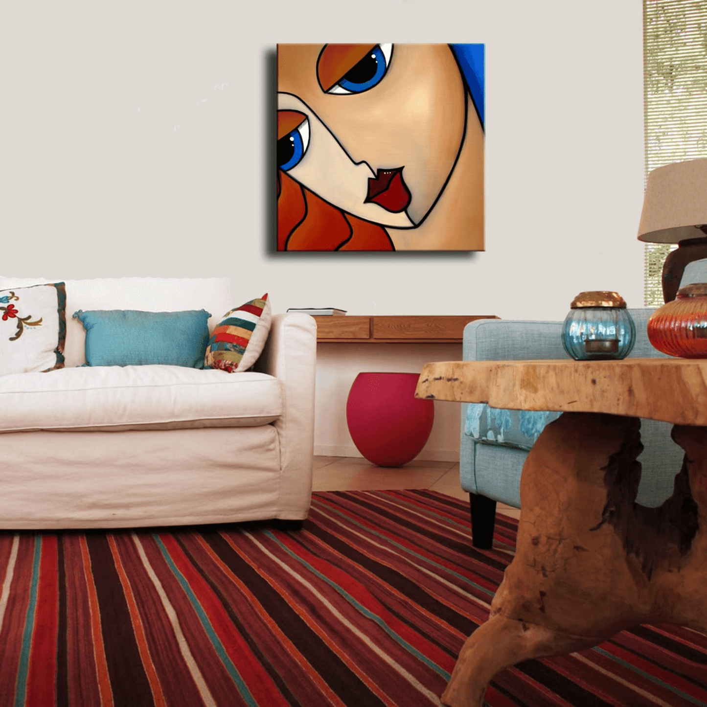 Original pop art design canvas print - Believe In It - Thomasfedro