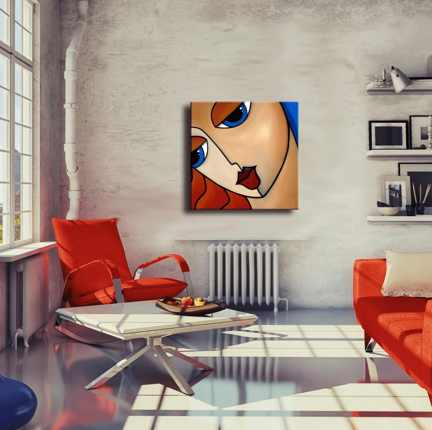 Original pop art design canvas print - Believe In It - Thomasfedro