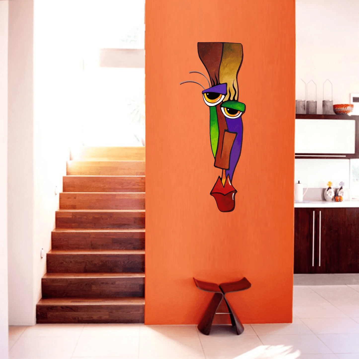 Original Abstract Modern Contemporary Art Painting Wall Sculpture - Funkman - Thomasfedro