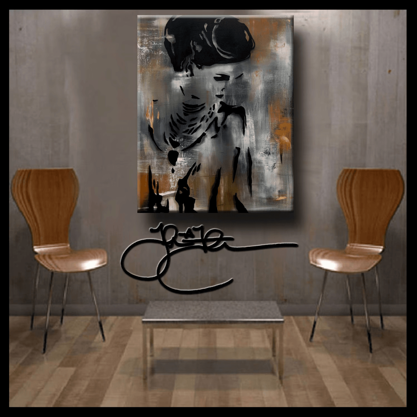Street art style canvas pop art print - Marcella - Thomasfedro