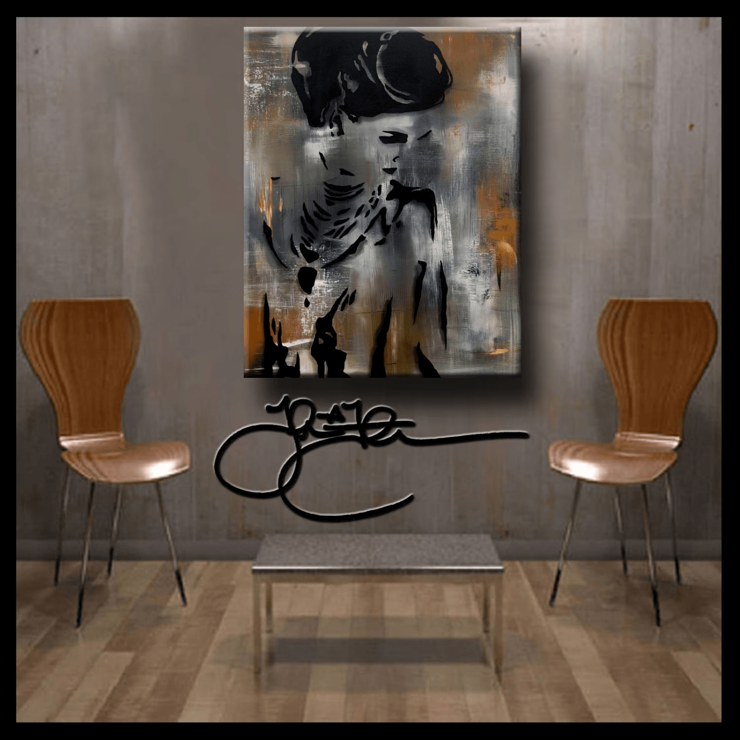 Street art style canvas pop art print - Marcella - Thomasfedro