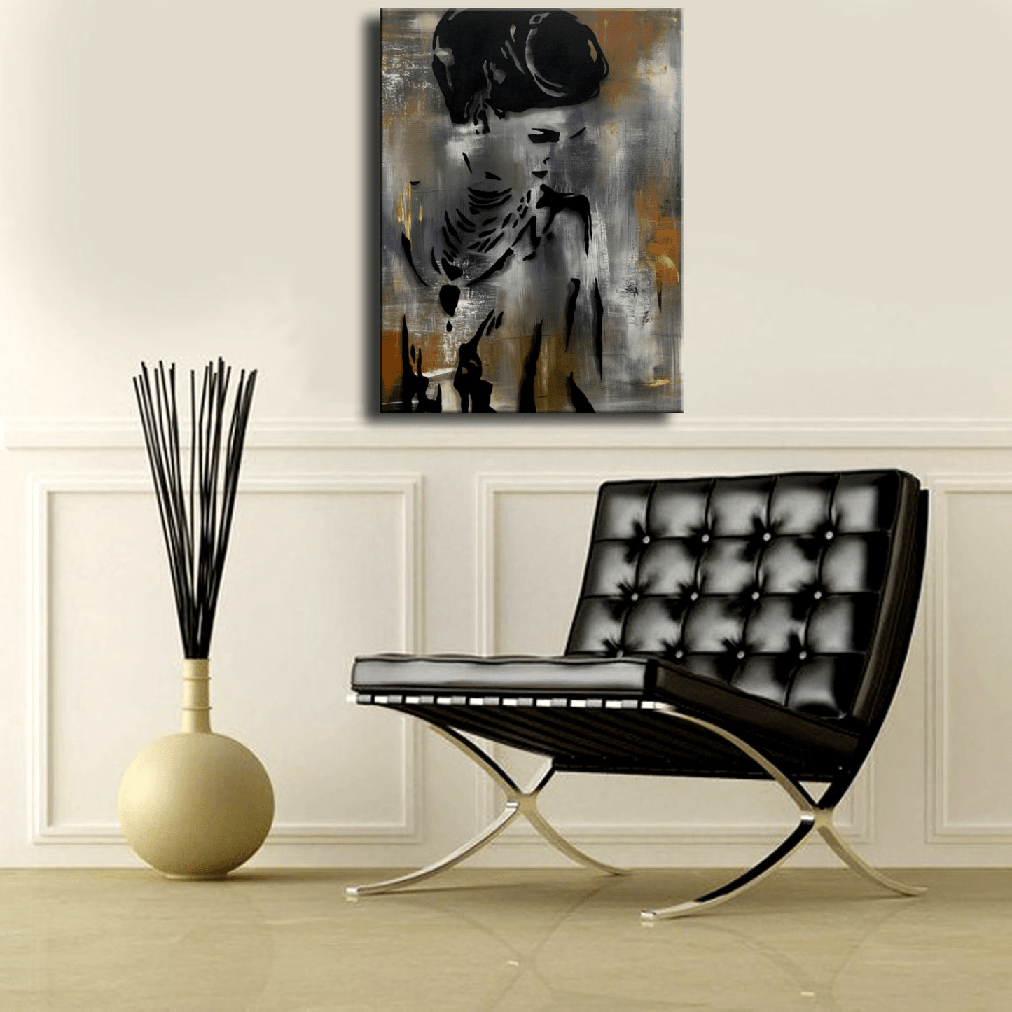 Street art style canvas pop art print - Marcella - Thomasfedro