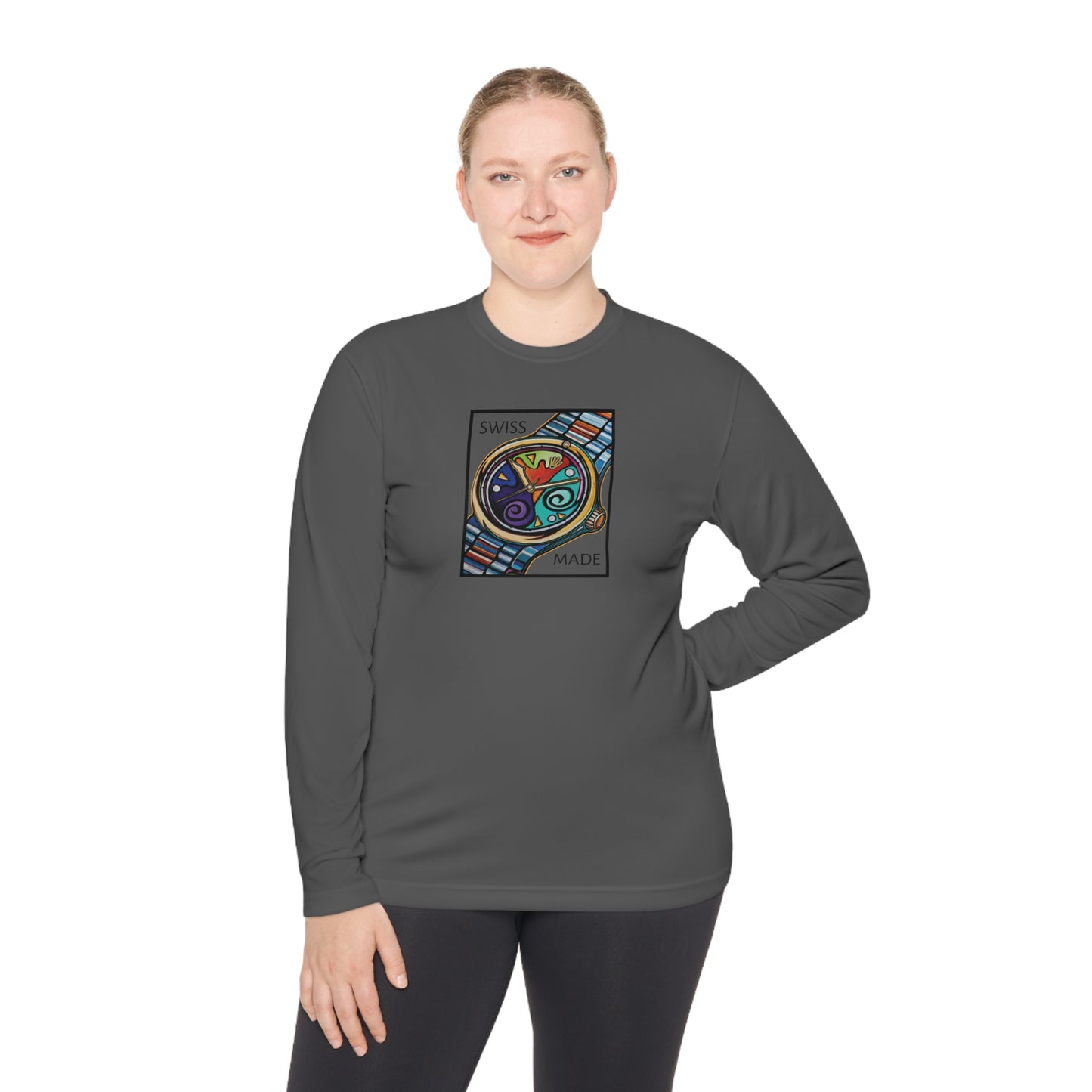 Unisex Lightweight Long Sleeve Horology Tee - Swiss Made