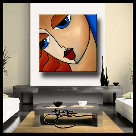 Original pop art design canvas print - Believe In It - Thomasfedro